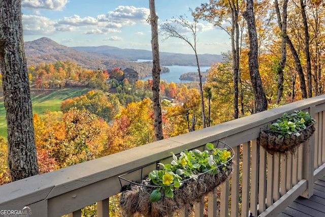 property view of mountains