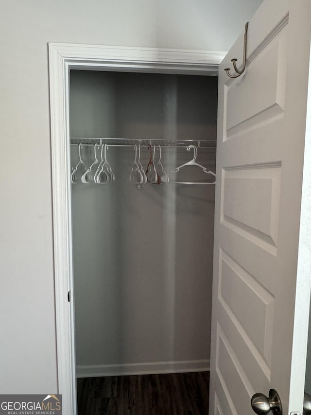 view of closet