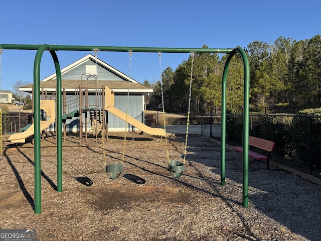 view of playground