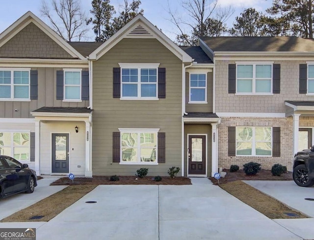 view of townhome / multi-family property