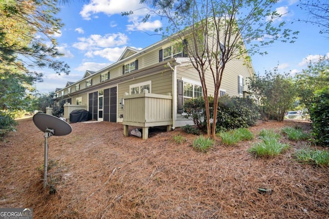 106 Danbury Ct, Pooler, GA 31322 - view of side of property with a deck