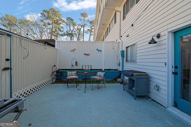 view of patio / terrace