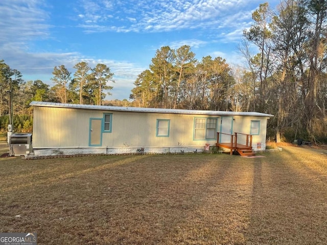 view of manufactured / mobile home