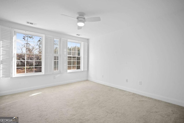 22 Lazy Hammock Ct, Savannah, GA 31419 - carpeted spare room with ceiling fan