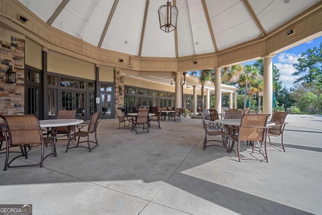 22 Lazy Hammock Ct, Savannah, GA 31419 - view of patio / terrace with a gazebo