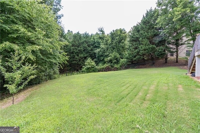 2080 Misty Oaks Dr, Buford, GA 30519 - view of green lawn