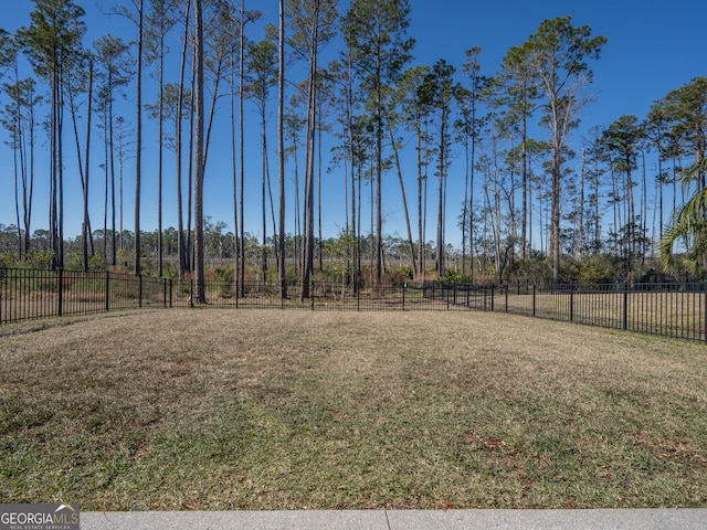 131 Ryan Nicholas Dr, Kingsland, GA 31548 - view of yard with fence