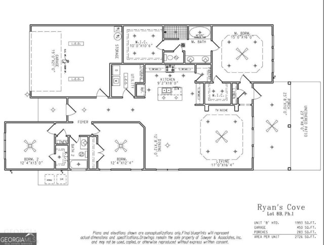 131 Ryan Nicholas Dr, Kingsland, GA 31548 - view of layout