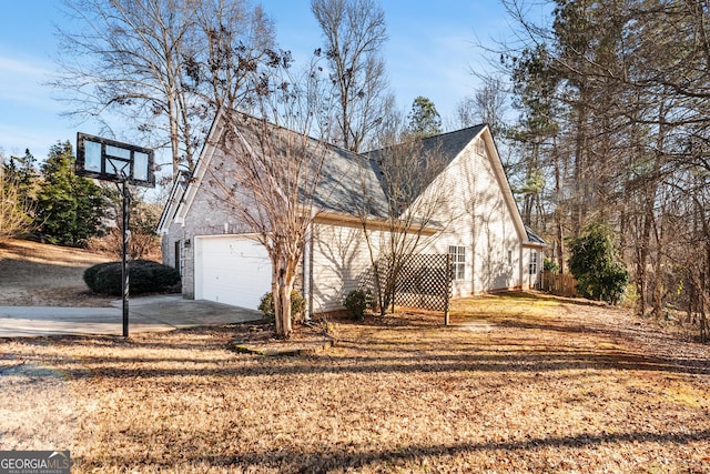 view of property exterior