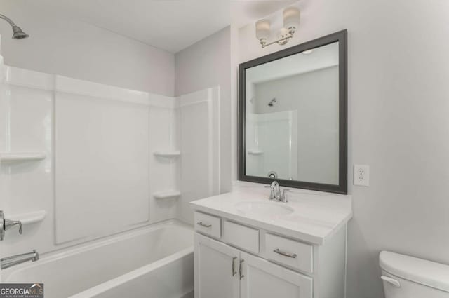 1708 Evenstad Way, Smyrna, GA 30080 - bathroom featuring vanity and shower / tub combination
