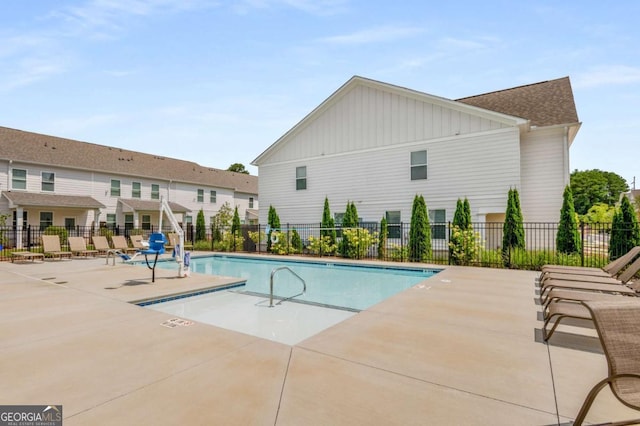 1708 Evenstad Way, Smyrna, GA 30080 - community pool featuring a patio area