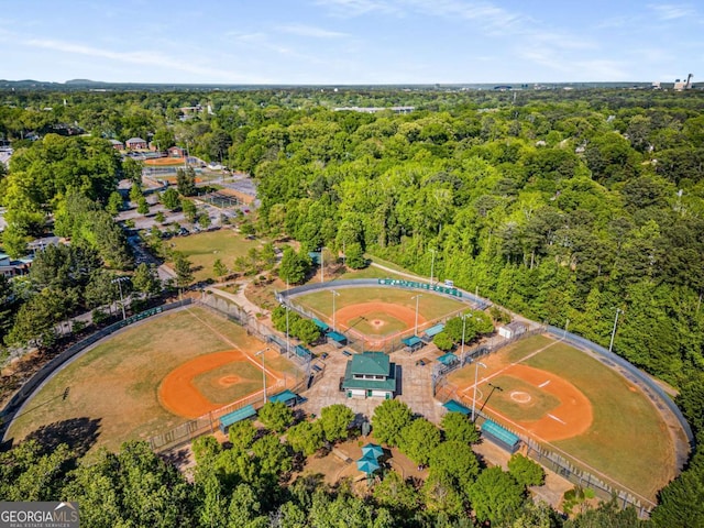 1708 Evenstad Way, Smyrna, GA 30080 - bird's eye view of a forest