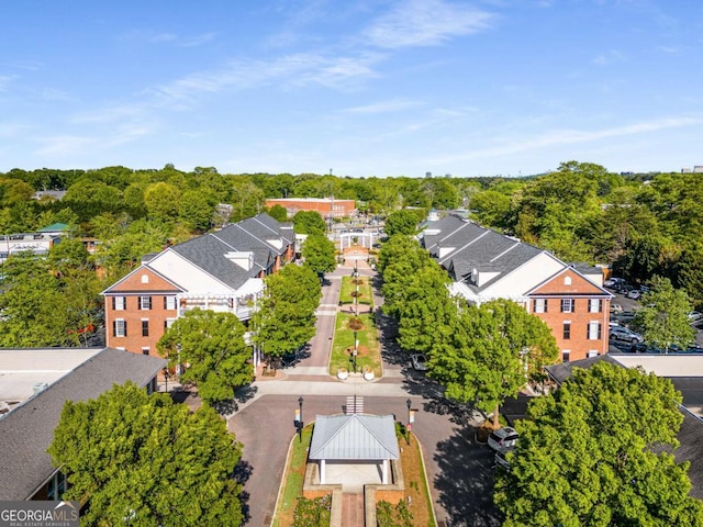 drone / aerial view