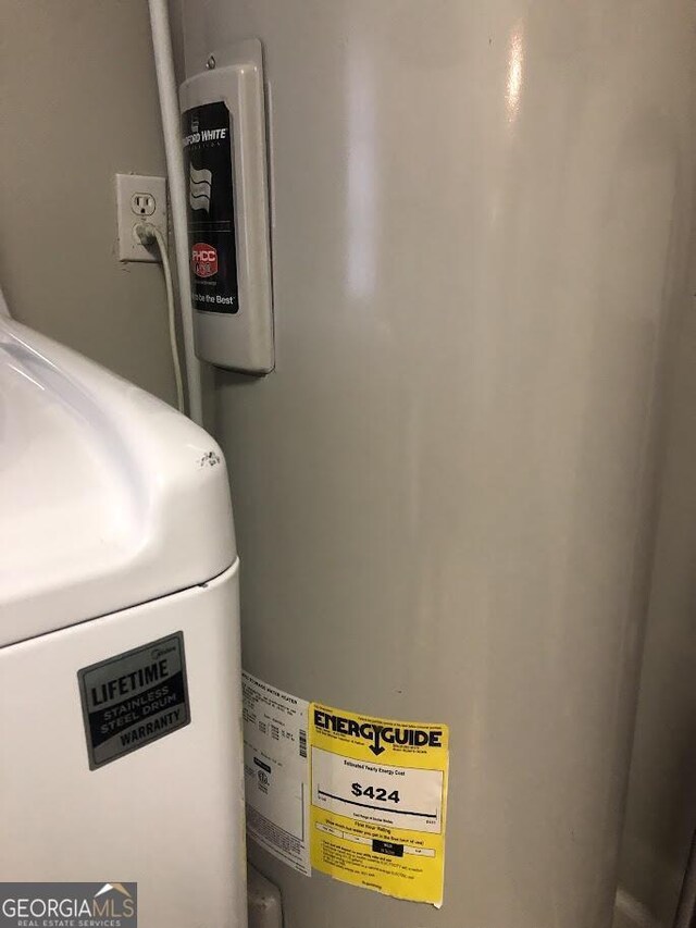 utilities featuring water heater