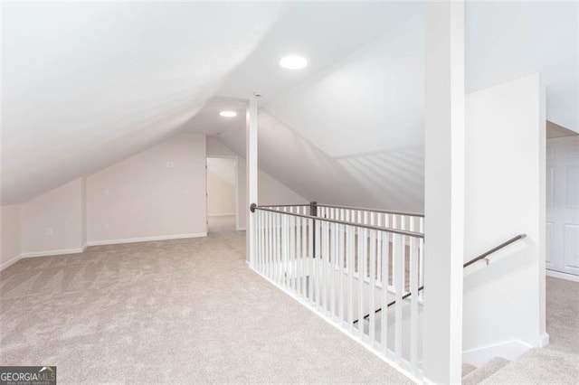 4100 Chanticleer Dr, Kennesaw, GA 30152 - additional living space featuring carpet flooring, lofted ceiling, baseboards, and recessed lighting