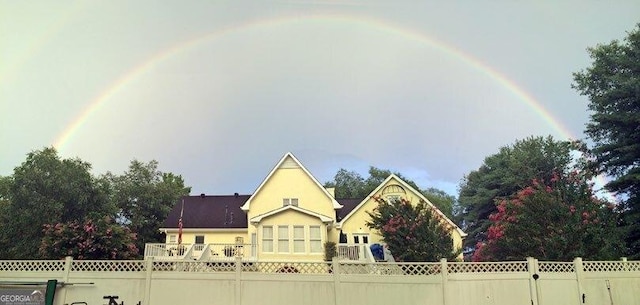 view of front of house