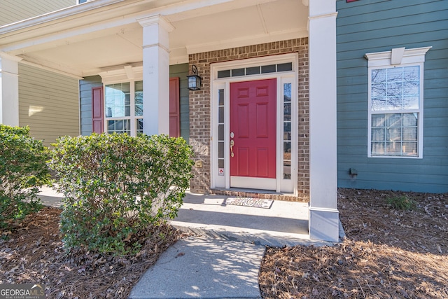 view of property entrance