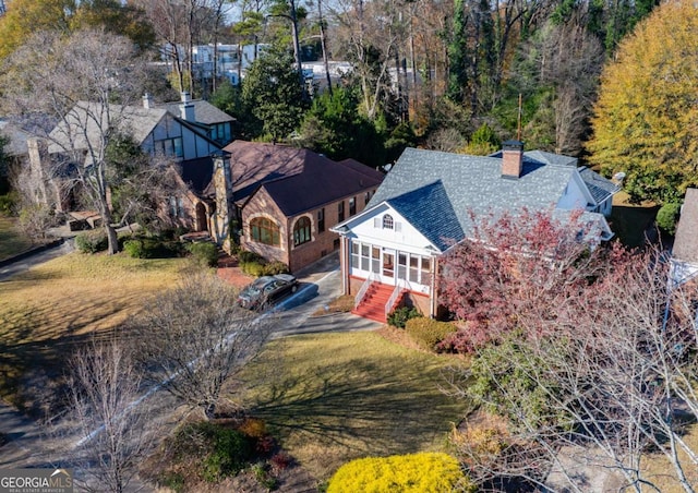 1366 Emory Rd NE, Atlanta, GA 30306 - birds eye view of property