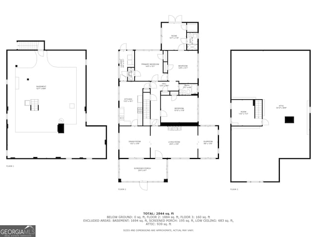 1366 Emory Rd NE, Atlanta, GA 30306 - view of layout