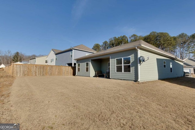 view of rear view of house