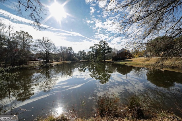 property view of water