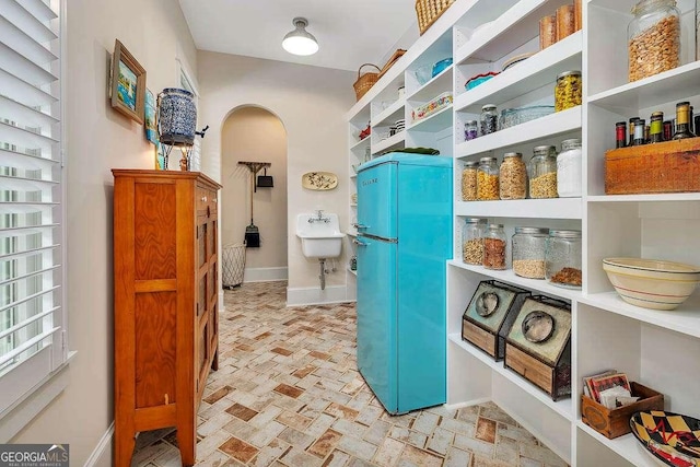 pantry with sink