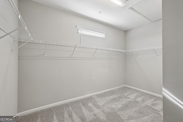 laundry area featuring washer and dryer and light carpet