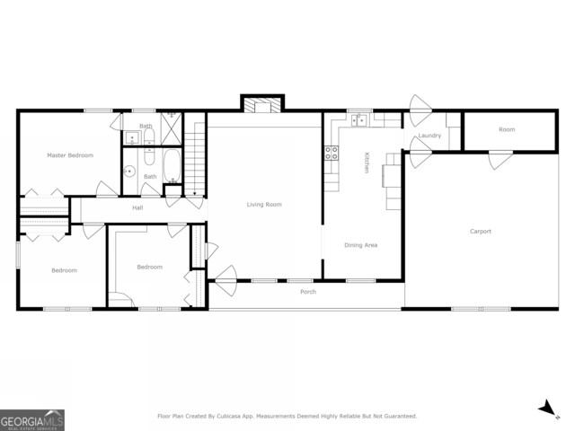 158 Paris Ct, Dallas, GA 30132 - plan