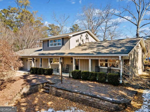 103 Cardinal Rd SE, White, GA 30184 - view of front of house featuring covered porch