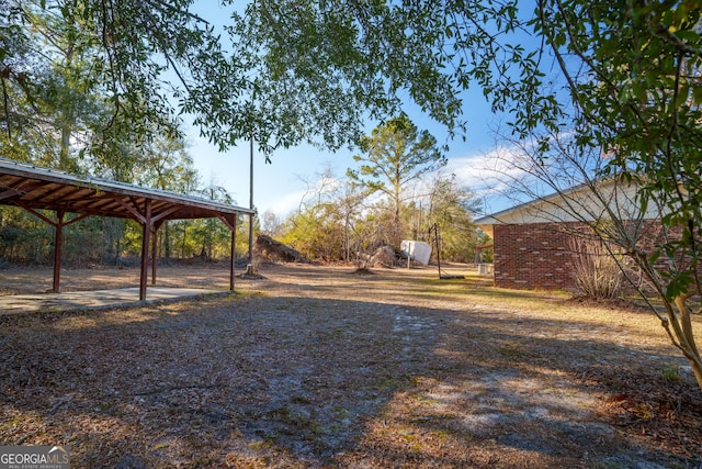 view of yard