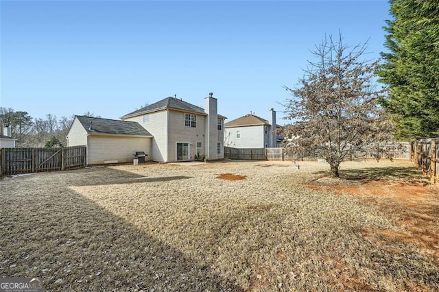 view of rear view of house