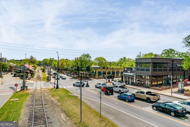 view of road