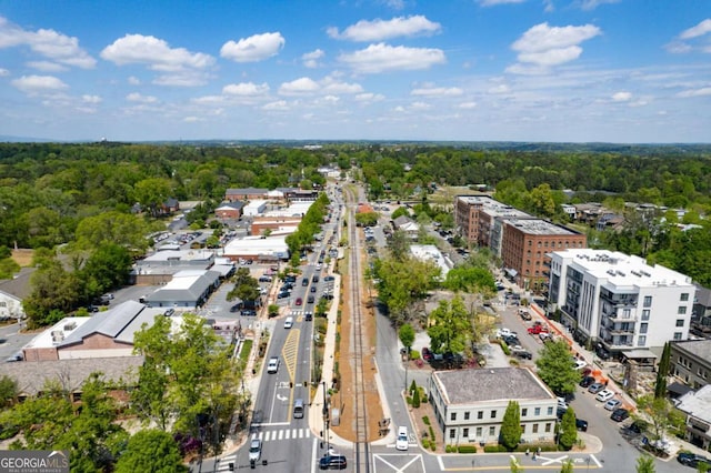 drone / aerial view