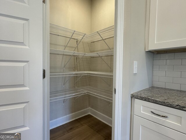 view of pantry