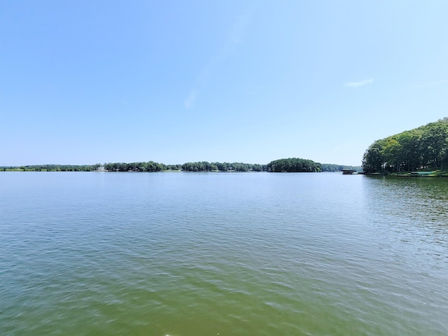 view of water feature