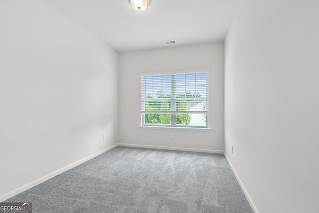 spare room featuring carpet floors