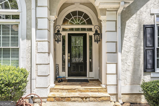 view of entrance to property