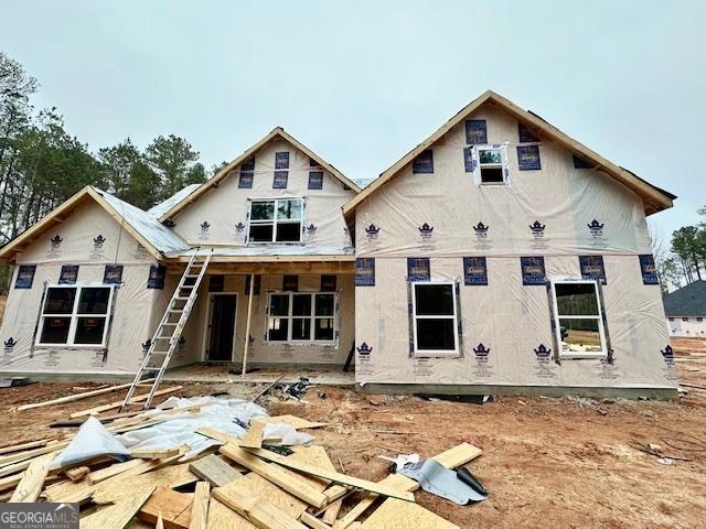 view of rear view of house