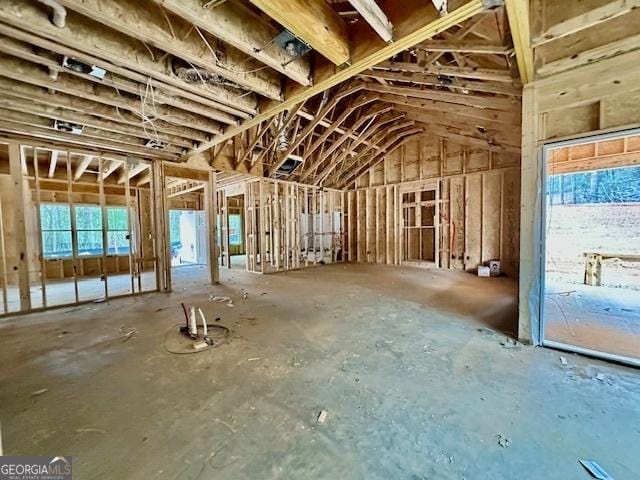 miscellaneous room featuring a wealth of natural light