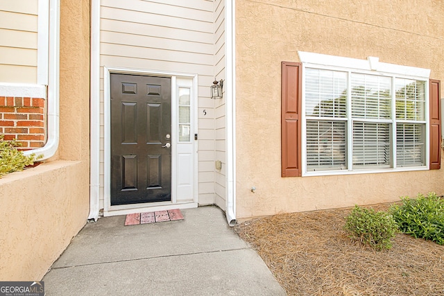 view of entrance to property