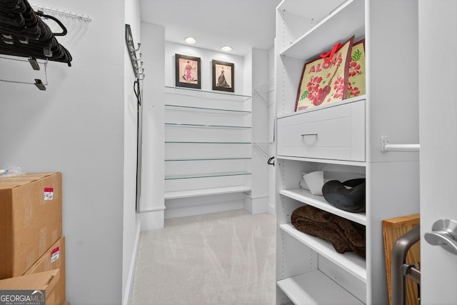 4225 Dunham Park, Flowery Branch, GA 30542 - walk in closet with carpet flooring