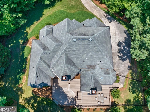 4225 Dunham Park, Flowery Branch, GA 30542 - aerial view of property and surrounding area