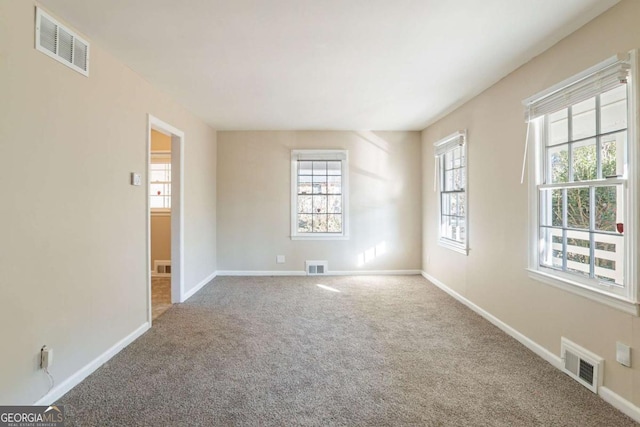 empty room with carpet