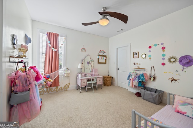 189 Bear Cub Way, Bogart, GA 30622 - carpeted bedroom with ceiling fan