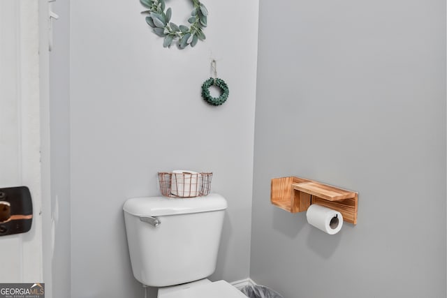 189 Bear Cub Way, Bogart, GA 30622 - bathroom with toilet and baseboards