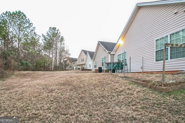 view of yard