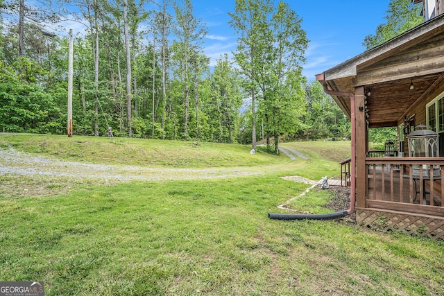 905 Hancock Mountain Trl, Waleska, GA 30183 - view of yard