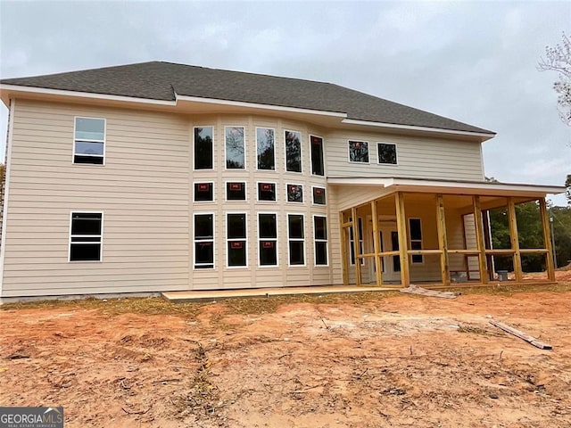 view of rear view of house