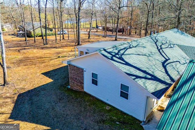 view of side of property