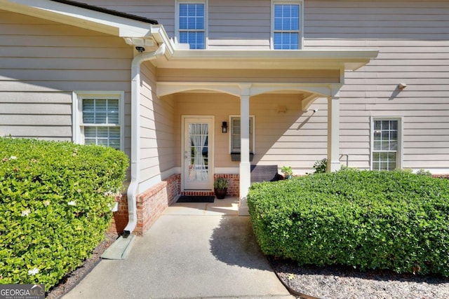 view of entrance to property